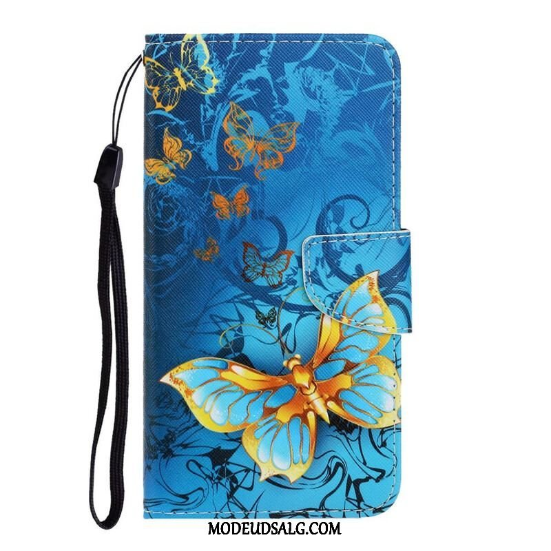 Flip Cover Samsung Galaxy S20 Plus / S20 Plus 5G Sommerfugle Variationer