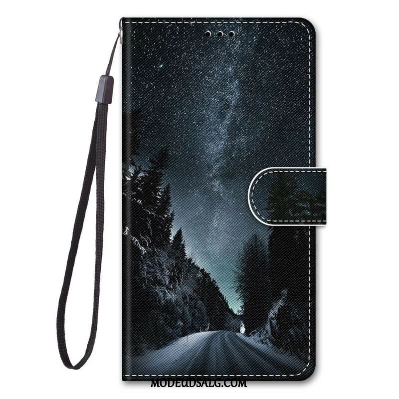 Flip Cover Samsung Galaxy S21 5G Mystisk Natur