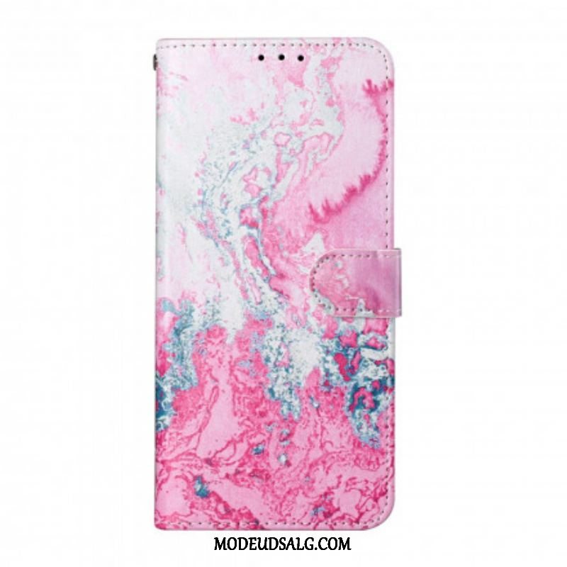 Flip Cover Samsung Galaxy S21 Ultra 5G Marmor