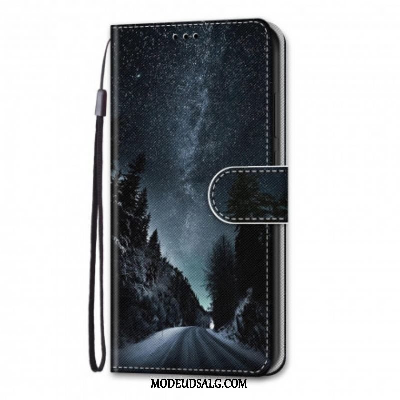 Flip Cover Samsung Galaxy S21 Ultra 5G Mystisk Natur