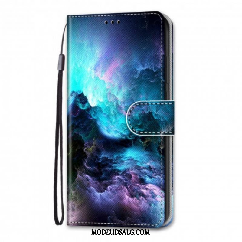 Flip Cover Samsung Galaxy S21 Ultra 5G Mystisk Natur