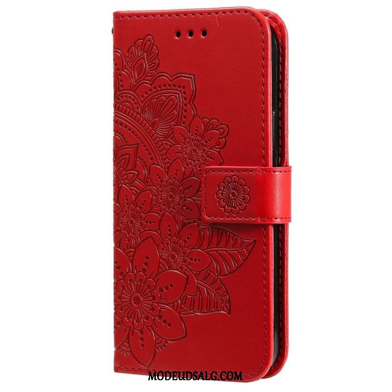 Flip Cover Samsung Galaxy S22 5G Blomster Mandala