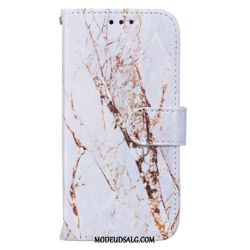 Flip Cover Samsung Galaxy S22 5G Intens Marmor