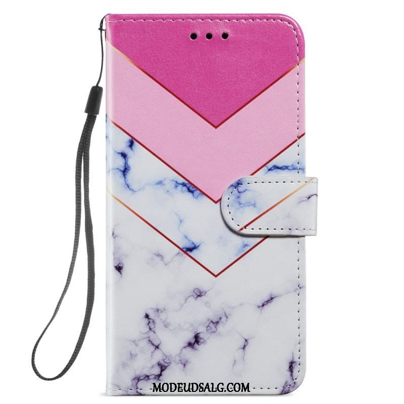 Flip Cover Samsung Galaxy S22 Plus 5G Intens Marmor