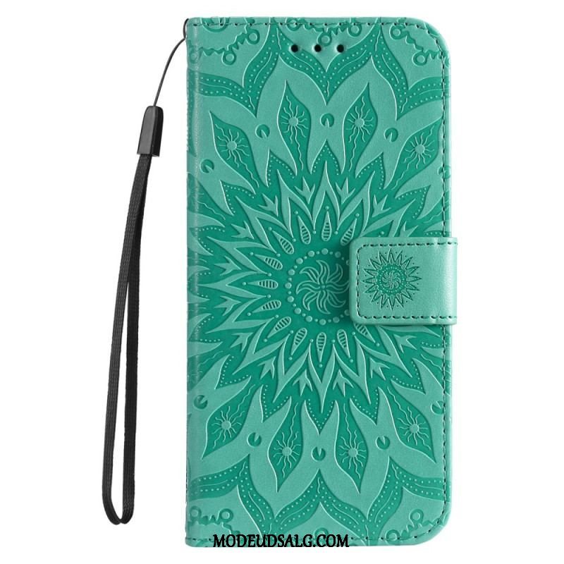 Flip Cover Samsung Galaxy S22 Plus 5G Solblomst