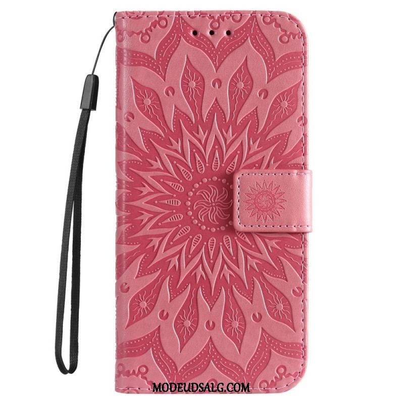 Flip Cover Samsung Galaxy S22 Plus 5G Solblomst