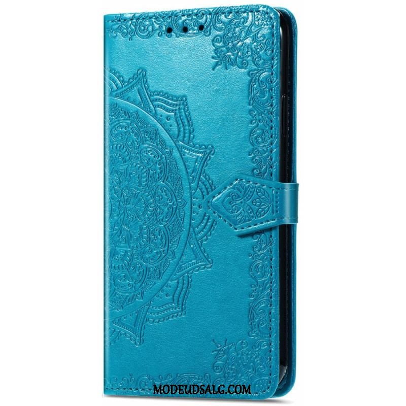 Flip Cover Samsung Galaxy S22 Ultra 5G Mandala Middelalder