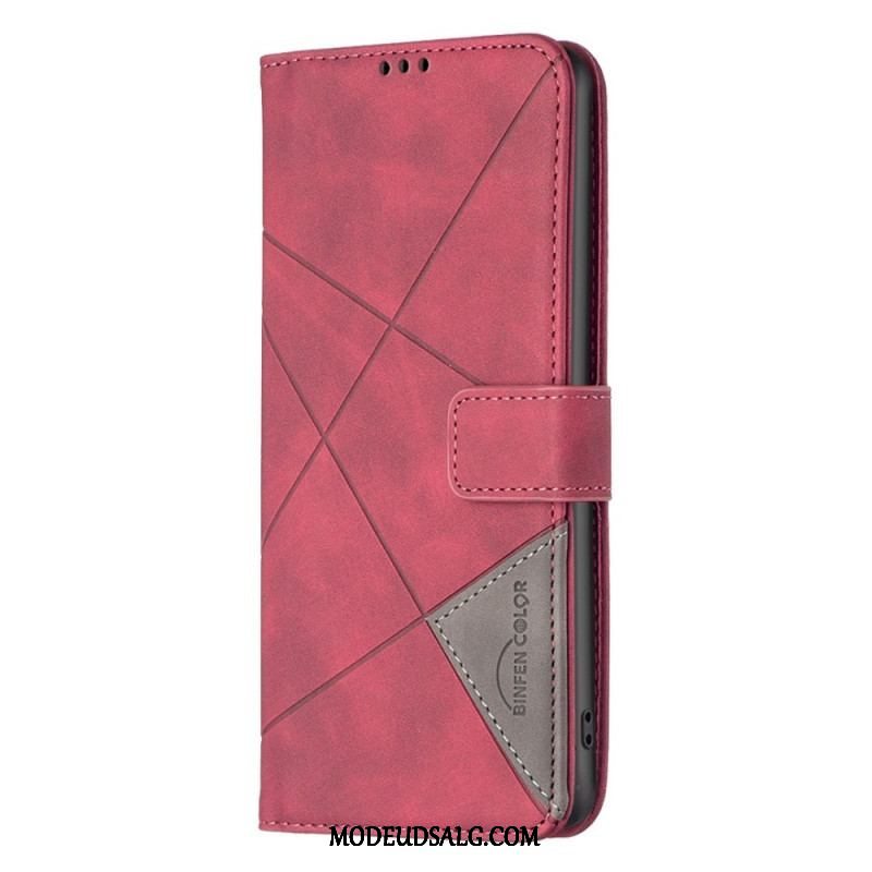 Flip Cover Samsung Galaxy S23 5G Binfen Farvetrekanter