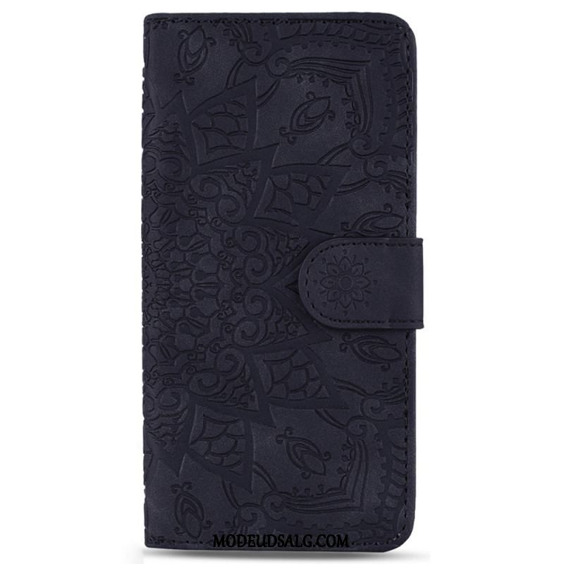 Flip Cover Samsung Galaxy S23 5G Med Snor Stilfuld Strappy Mandala