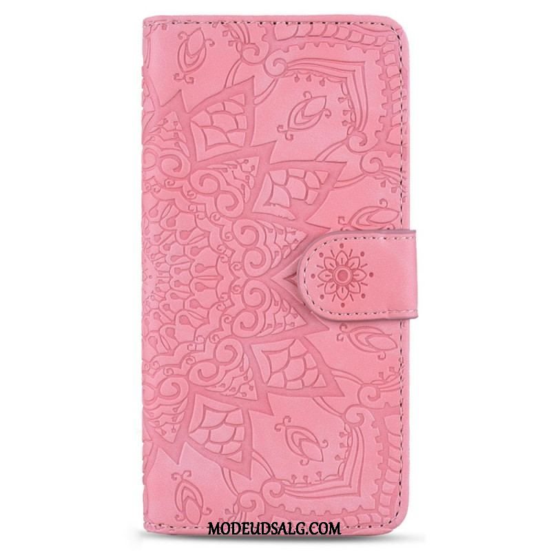 Flip Cover Samsung Galaxy S23 5G Med Snor Stilfuld Strappy Mandala