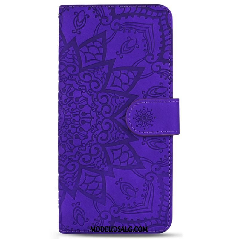 Flip Cover Samsung Galaxy S23 5G Med Snor Stilfuld Strappy Mandala