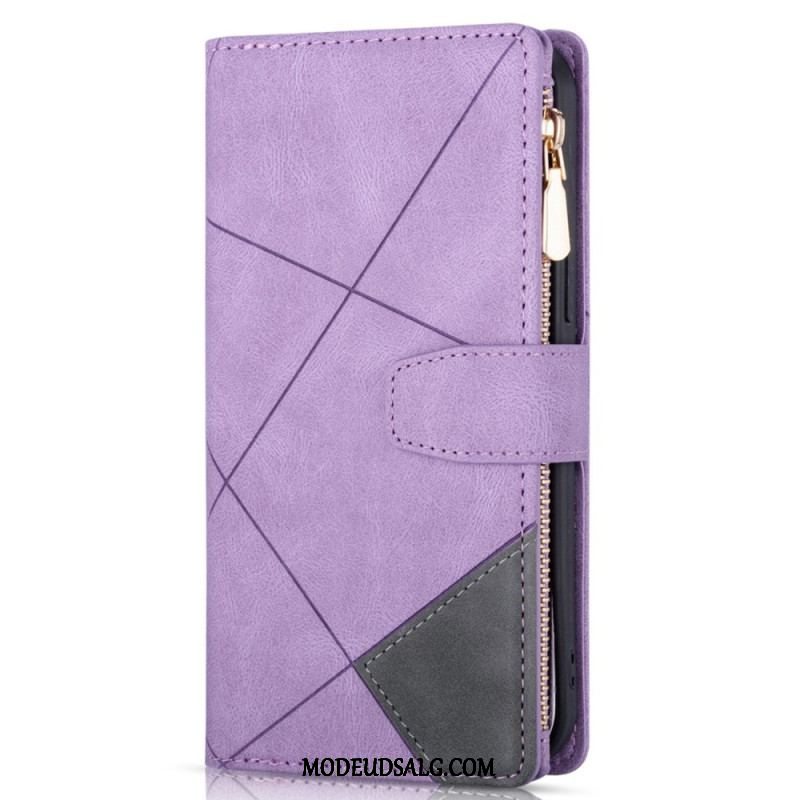 Flip Cover Samsung Galaxy S23 5G Punge Etui Med Snor Pung Med Fuld Rem