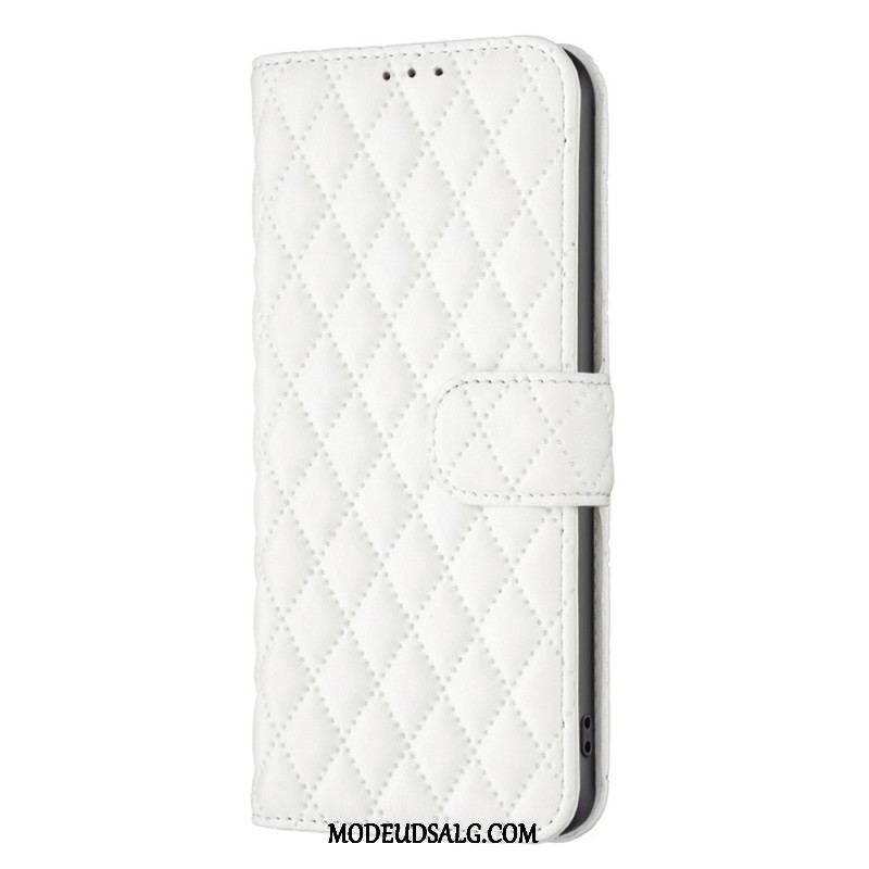 Flip Cover Samsung Galaxy S23 5G Quiltet Binfen Farve