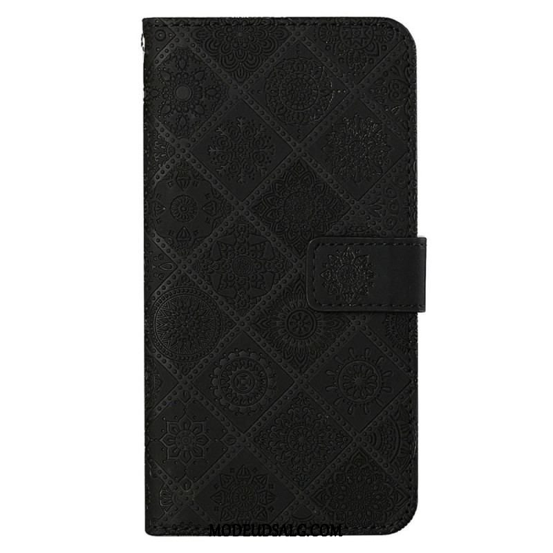 Flip Cover Samsung Galaxy S23 Plus 5G Tapestry Mønster