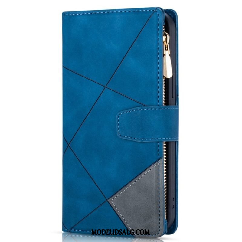 Flip Cover Samsung Galaxy S23 Ultra 5G Punge Etui Med Snor Pung Med Fuld Rem