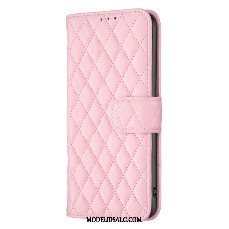 Flip Cover Samsung Galaxy S23 Ultra 5G Quiltet Binfen Farve