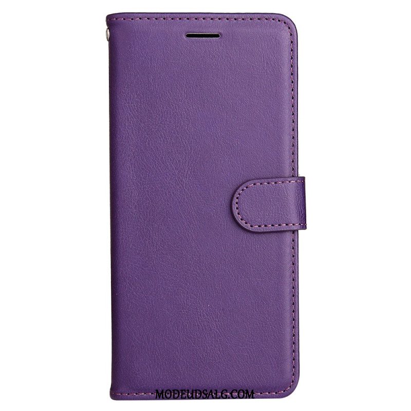 Flip Cover Samsung Galaxy S24 5g Almindelig Med Rem