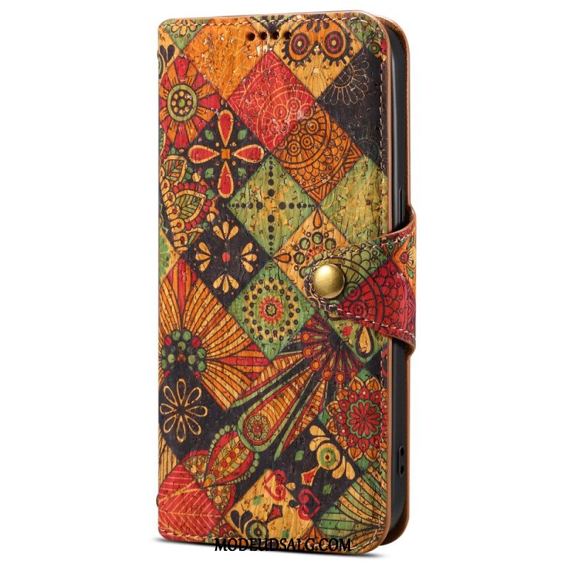 Flip Cover Samsung Galaxy S24 5g Blomstertryk