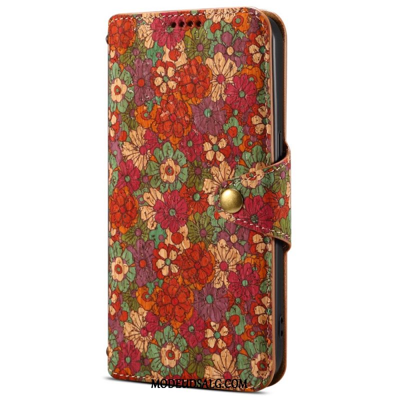 Flip Cover Samsung Galaxy S24 5g Blomstertryk