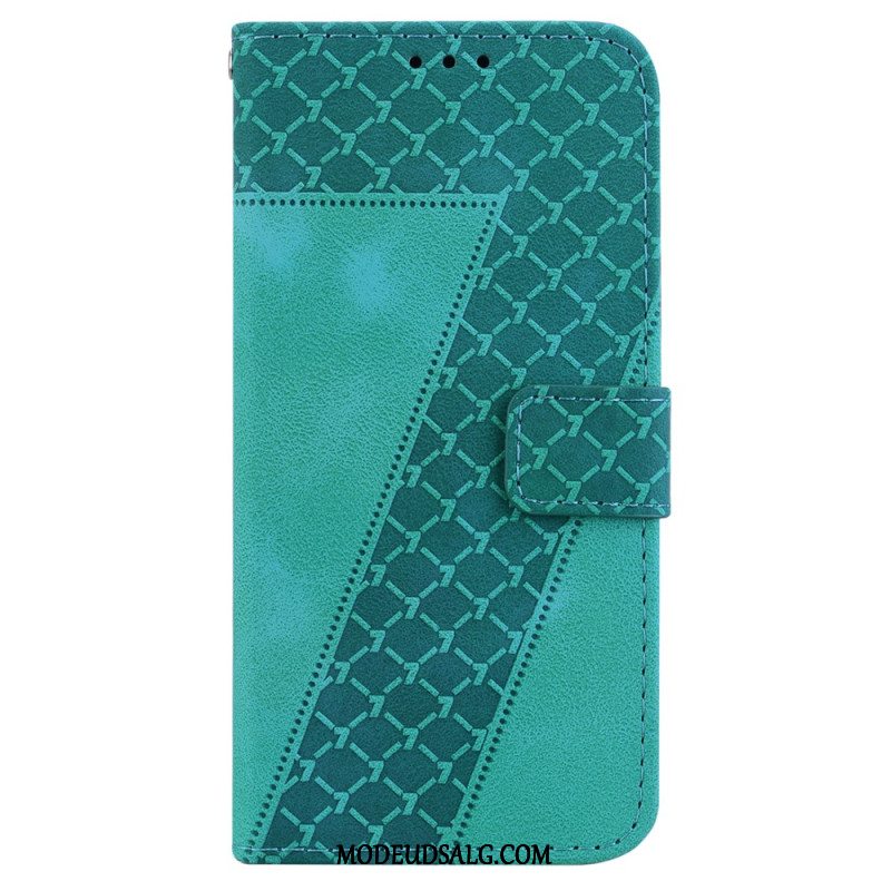 Flip Cover Samsung Galaxy S24 5g Design 7 Med Rem