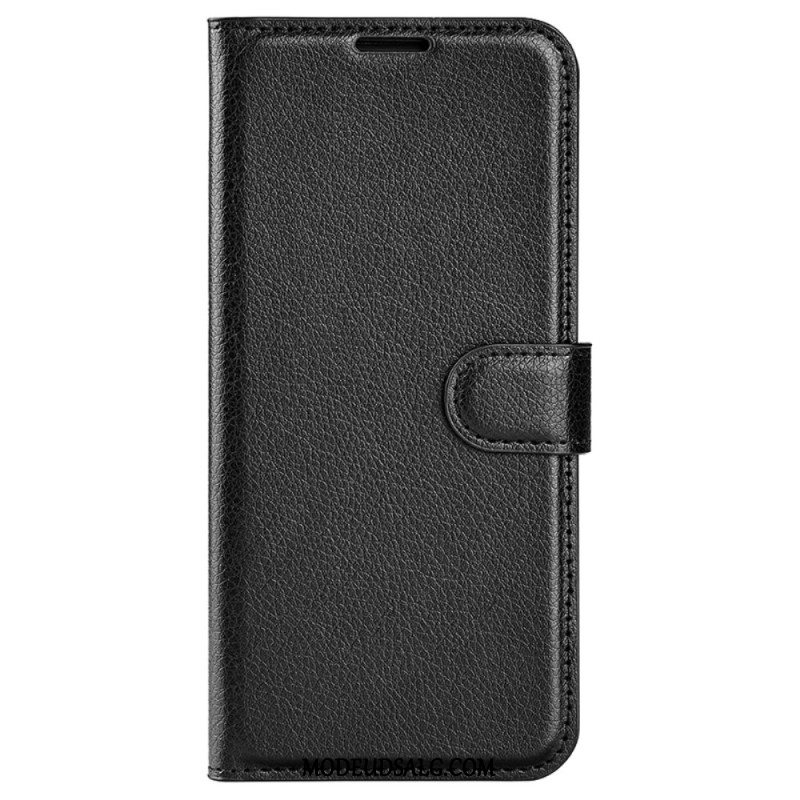 Flip Cover Samsung Galaxy S24 5g Litchi Kunstlæder