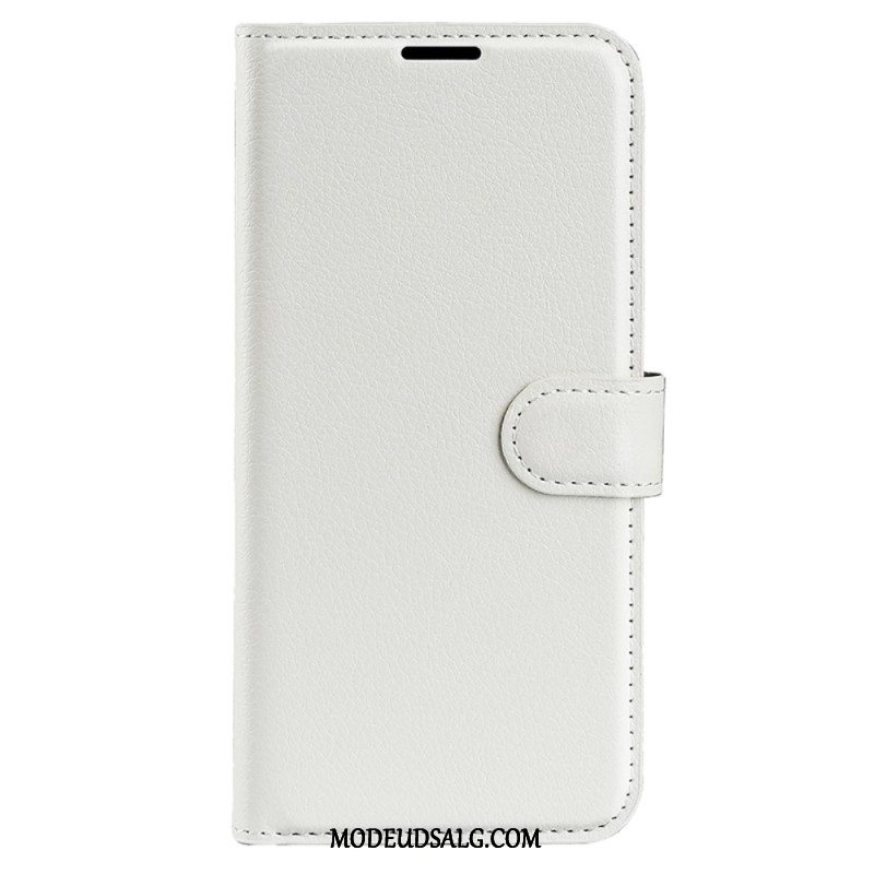 Flip Cover Samsung Galaxy S24 5g Litchi Kunstlæder