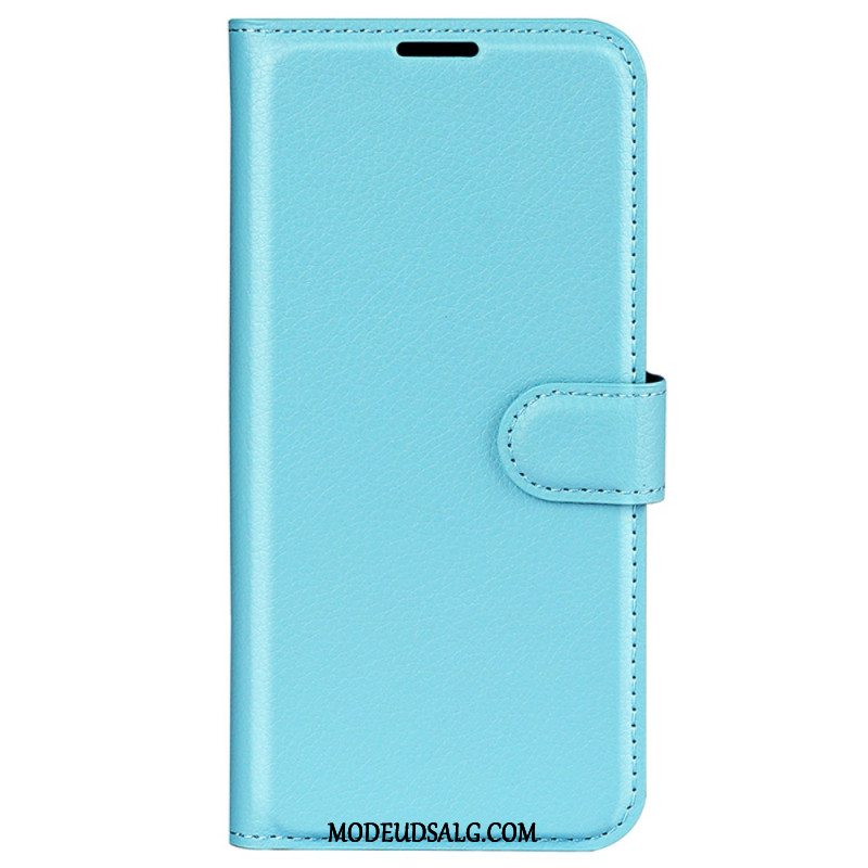 Flip Cover Samsung Galaxy S24 5g Litchi Kunstlæder