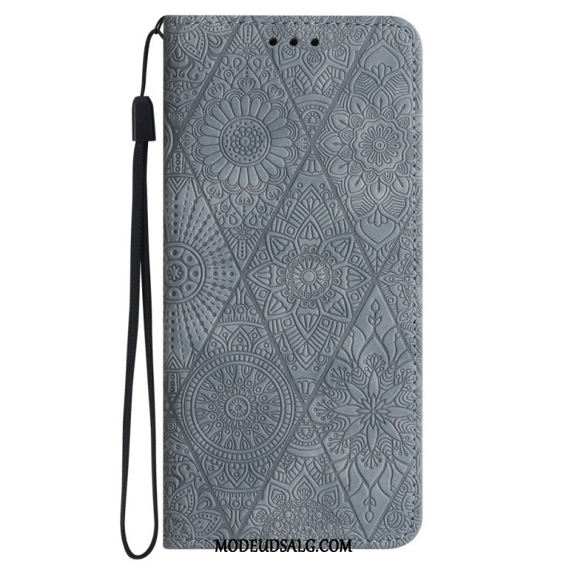 Flip Cover Samsung Galaxy S24 5g Strop Tapestry Style