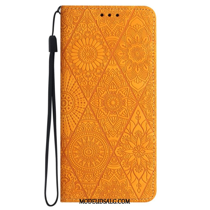 Flip Cover Samsung Galaxy S24 5g Strop Tapestry Style