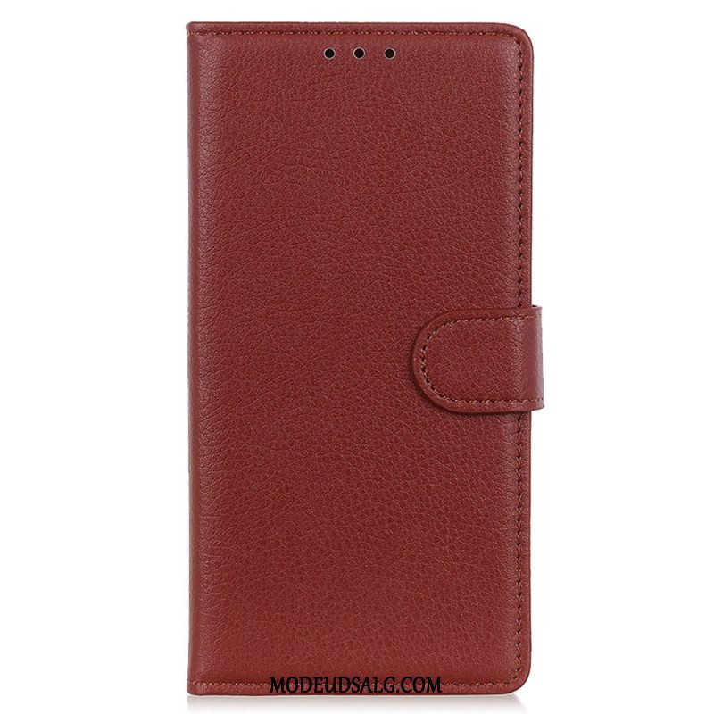 Flip Cover Samsung Galaxy S24 5g Traditionelt Kunstlæder