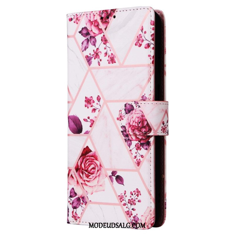 Flip Cover Samsung Galaxy S24 Fe Lakeret Marmor