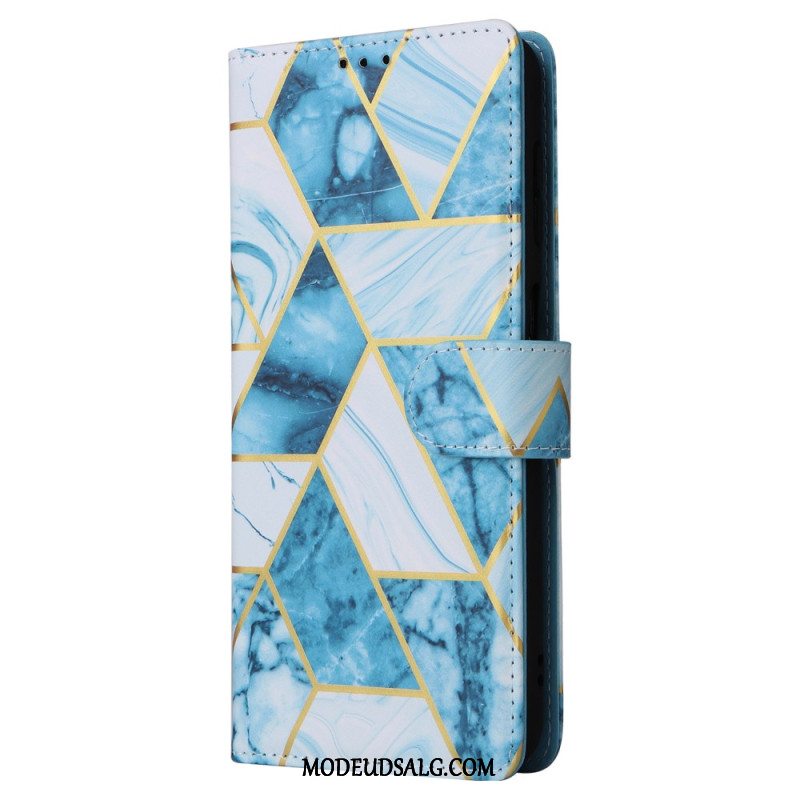 Flip Cover Samsung Galaxy S24 Fe Lakeret Marmor