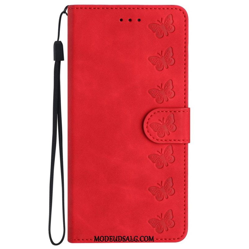 Flip Cover Samsung Galaxy S24 Fe Sommerfuglefrise