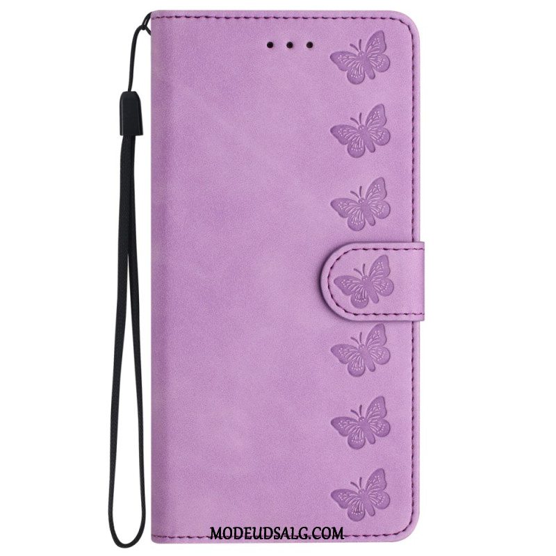 Flip Cover Samsung Galaxy S24 Fe Sommerfuglefrise