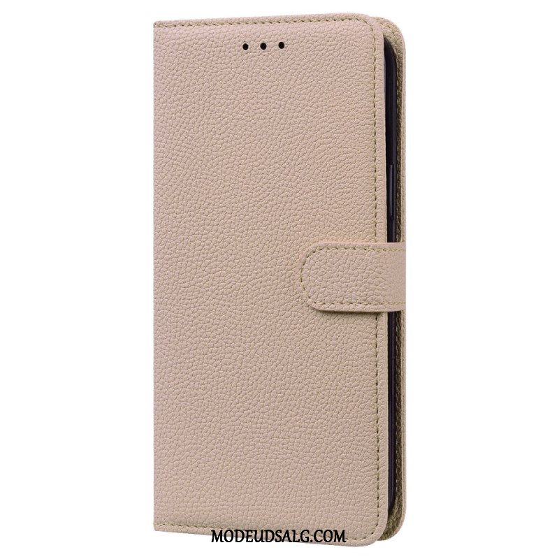 Flip Cover Samsung Galaxy S24 Plus 5g Litchi Tekstur