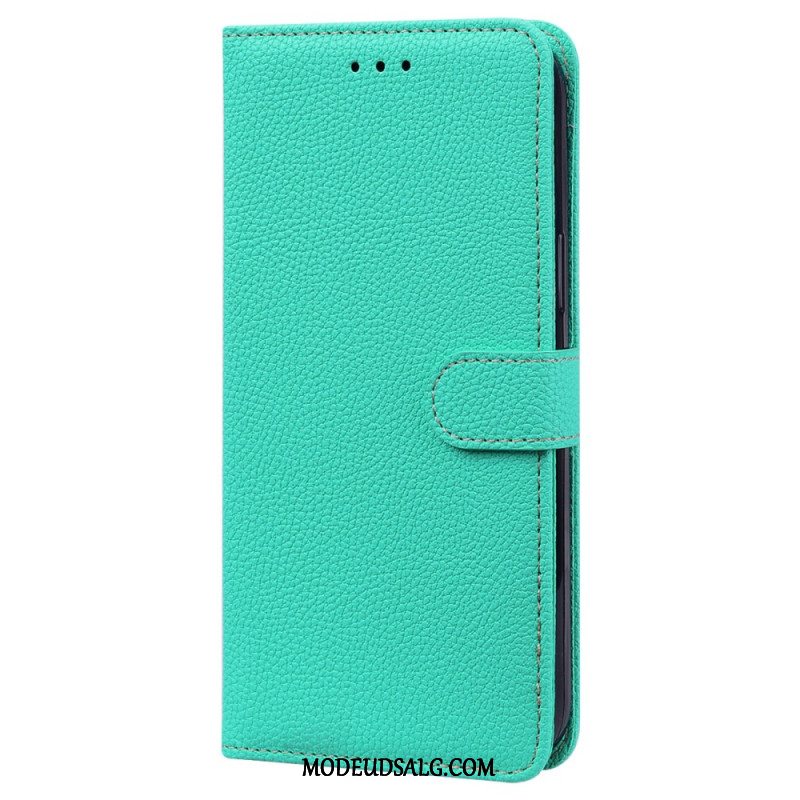 Flip Cover Samsung Galaxy S24 Plus 5g Litchi Tekstur