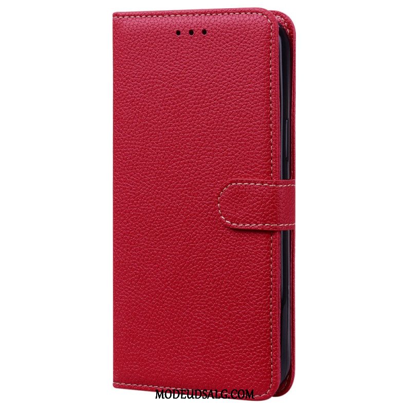 Flip Cover Samsung Galaxy S24 Plus 5g Litchi Tekstur