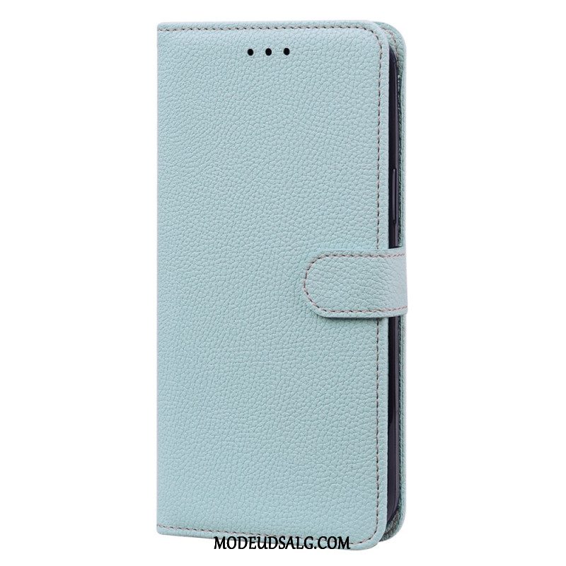 Flip Cover Samsung Galaxy S24 Plus 5g Litchi Tekstur