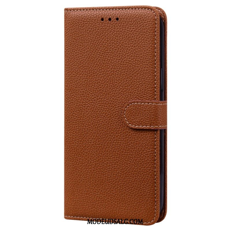 Flip Cover Samsung Galaxy S24 Plus 5g Litchi Tekstur