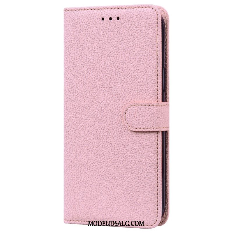 Flip Cover Samsung Galaxy S24 Plus 5g Litchi Tekstur