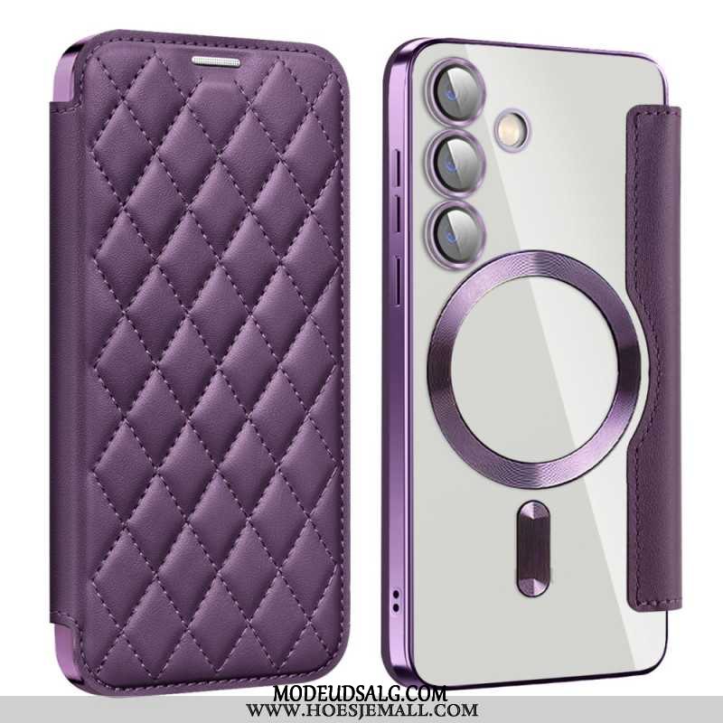 Flip Cover Samsung Galaxy S24 Plus 5g Polstret Magsafe-kompatibel