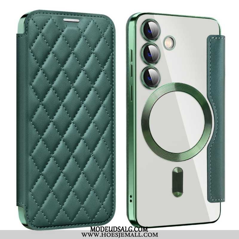 Flip Cover Samsung Galaxy S24 Plus 5g Polstret Magsafe-kompatibel