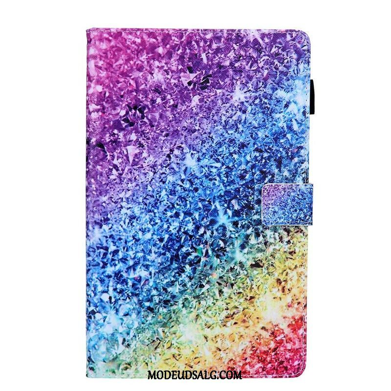 Flip Cover Samsung Galaxy Tab A7 Lite Pailletter Element