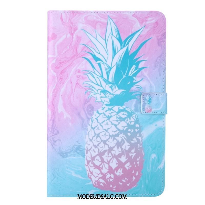 Flip Cover Samsung Galaxy Tab A8 (2021) Ananas Design