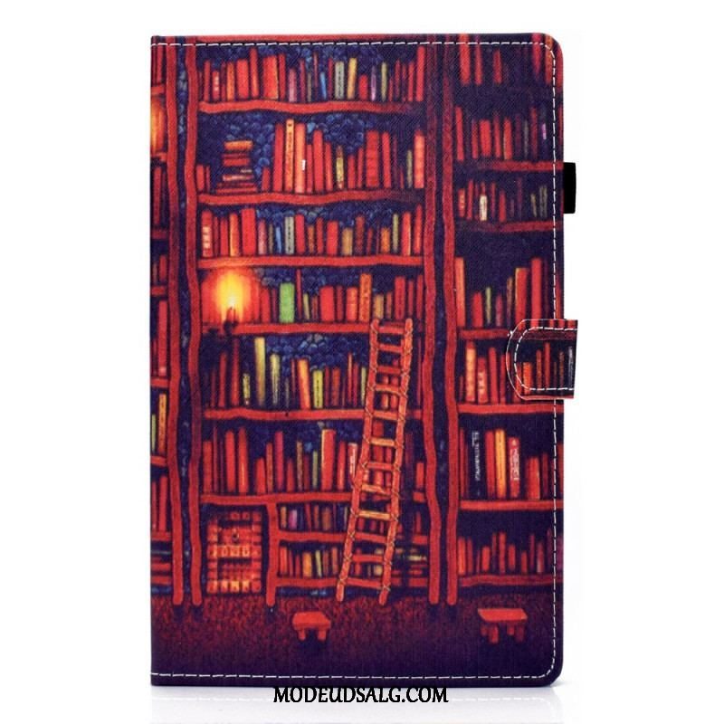 Flip Cover Samsung Galaxy Tab A8 (2021) Bibliotek