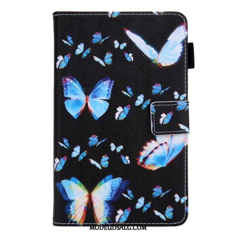 Flip Cover Samsung Galaxy Tab A8 (2021) Flere Sommerfugle