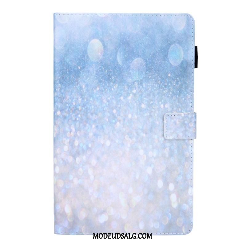 Flip Cover Samsung Galaxy Tab A8 (2021) Skinnende Pailletter