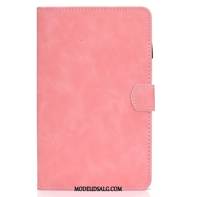 Flip Cover Samsung Galaxy Tab A8 (2021) Vintage Design Lædereffekt