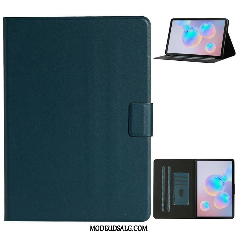 Flip Cover Samsung Galaxy Tab S8 / Tab S7 Klassisk Kunstlæder