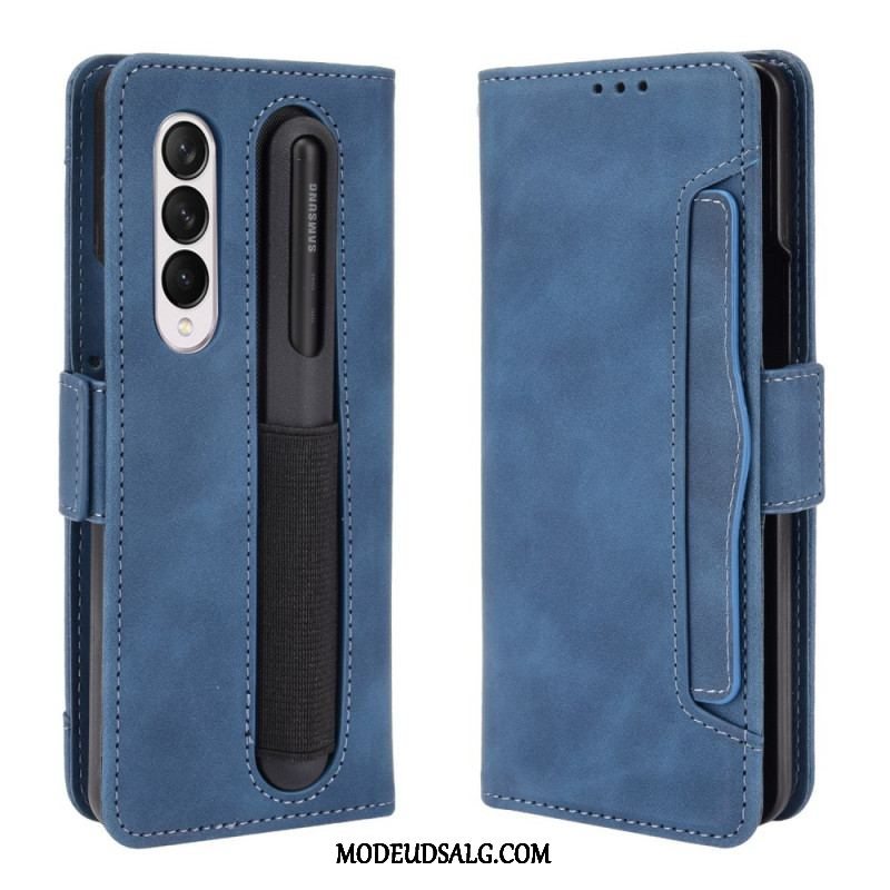 Flip Cover Samsung Galaxy Z Fold 3 5G Førsteklasses Stylusholder